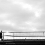 Jan on the bridge