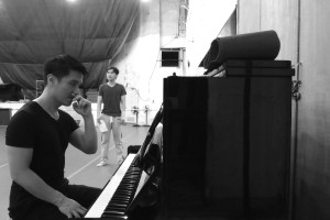 In rehearsal